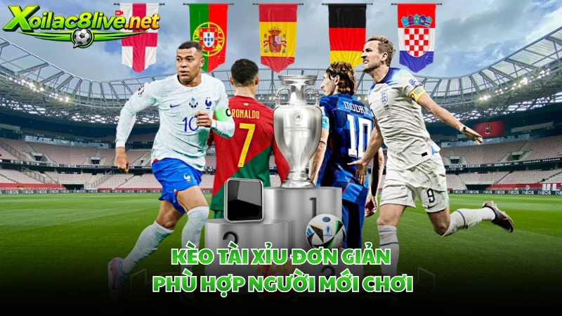 Kèo tài xỉu đơn giản, phù hợp người mới chơi