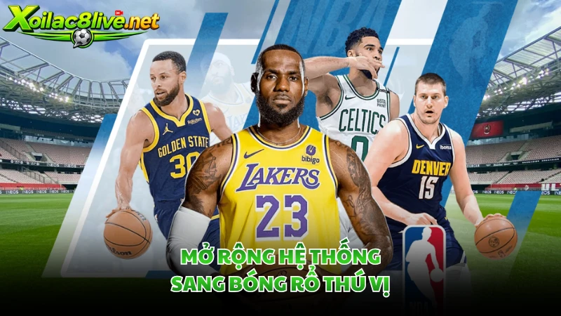 Mở rộng hệ thống sang bóng rổ thú vị