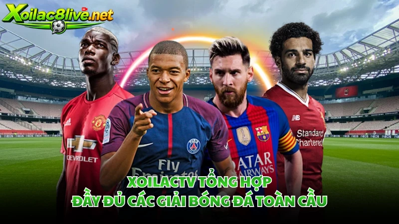 Xoilactv tổng hợp đầy đủ các giải bóng đá toàn cầu